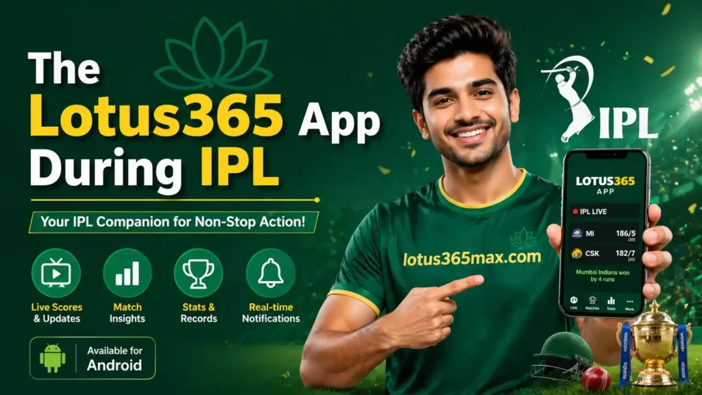 Lotus365 App During IPL