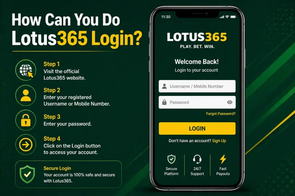 lotus365 App Login