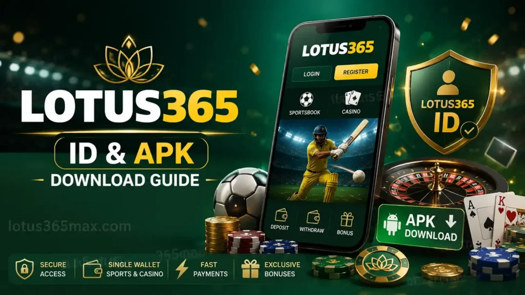 lotus365 Id and download apk